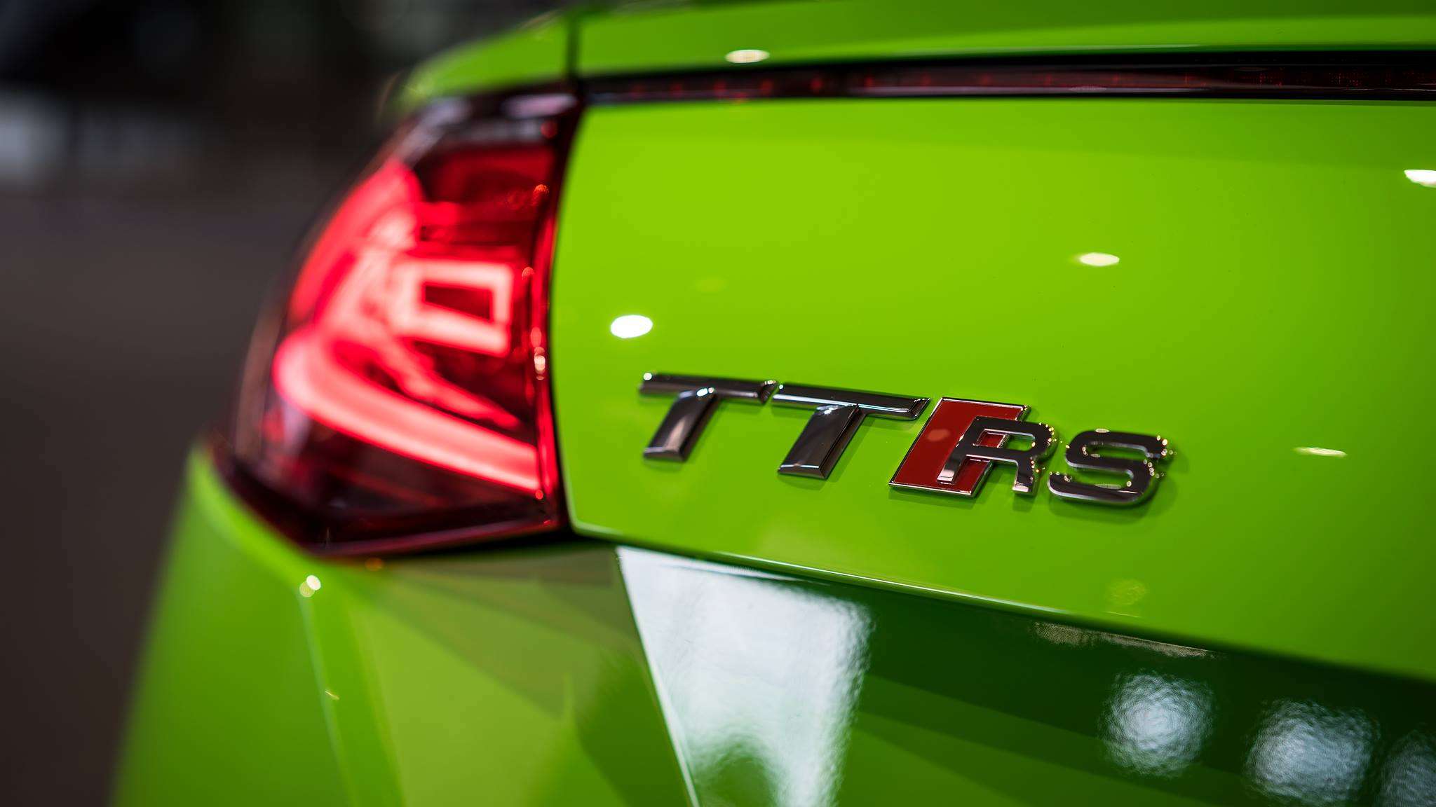 Audi TT RS Coupe in culoarea exclusiva Lime Green